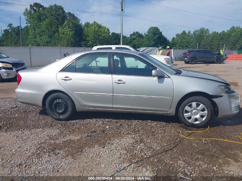 2004 Toyota Camry Le VIN: 4T1BE32K34U837510 Lot: 39700404