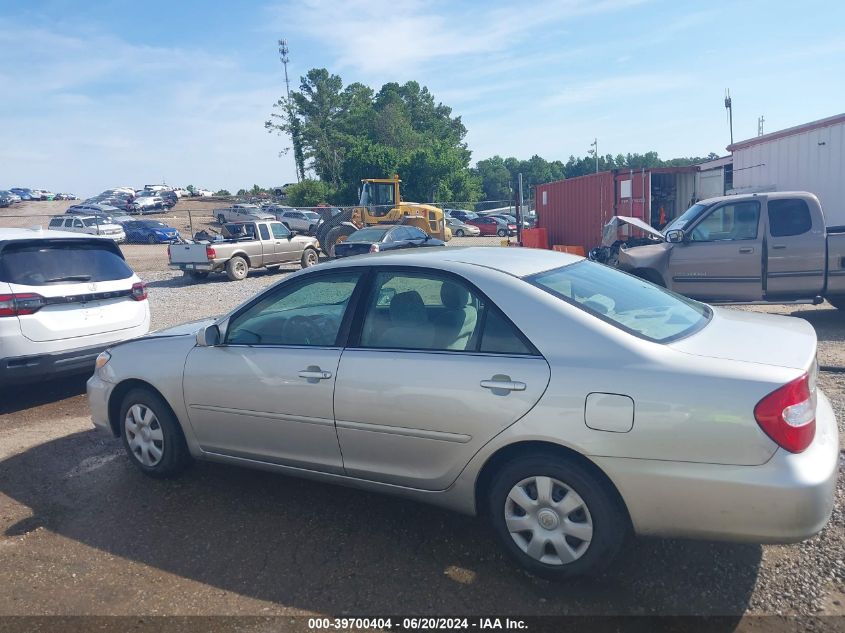 2004 Toyota Camry Le VIN: 4T1BE32K34U837510 Lot: 39700404