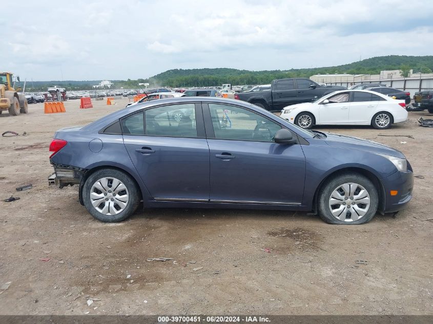 2014 Chevrolet Cruze Ls Auto VIN: 1G1PA5SH3E7246687 Lot: 39700451