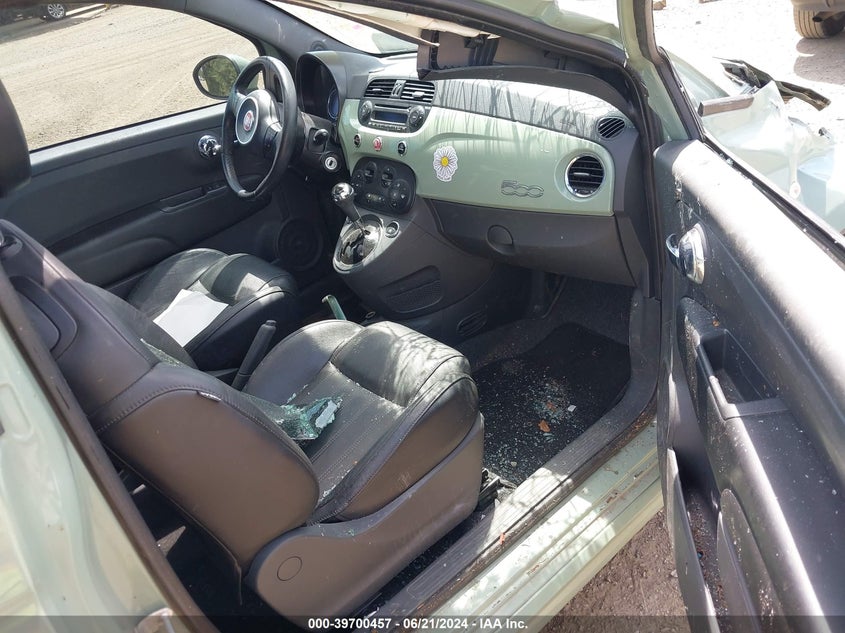 2013 Fiat 500 Sport VIN: 3C3CFFBR0DT651913 Lot: 39700457