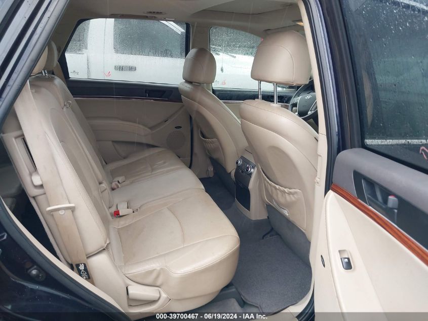 2012 Hyundai Veracruz Limited VIN: KM8NU4CC3CU182311 Lot: 39700467