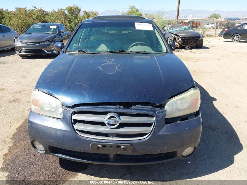 2002 Nissan Maxima Gle VIN: JN1DA31D42T427252 Lot: 39700475