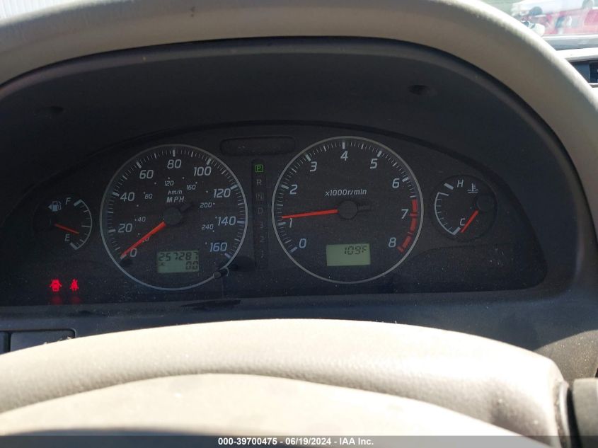 2002 Nissan Maxima Gle VIN: JN1DA31D42T427252 Lot: 39700475