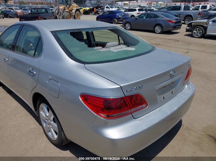 2006 Lexus Es 330 VIN: JTHBA30G865168595 Lot: 39700476