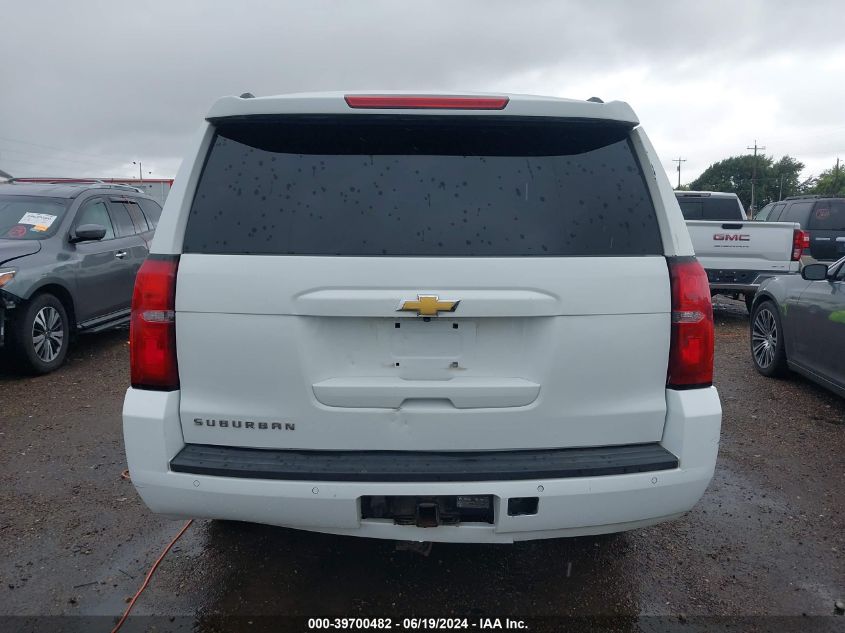 2016 Chevrolet Suburban Lt VIN: 1GNSCHKC0GR123896 Lot: 39700482