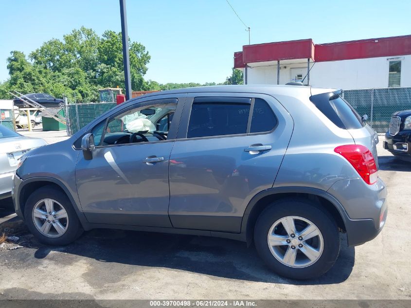 2020 Chevrolet Trax Ls VIN: 3GNCJKSB9LL134296 Lot: 39700498