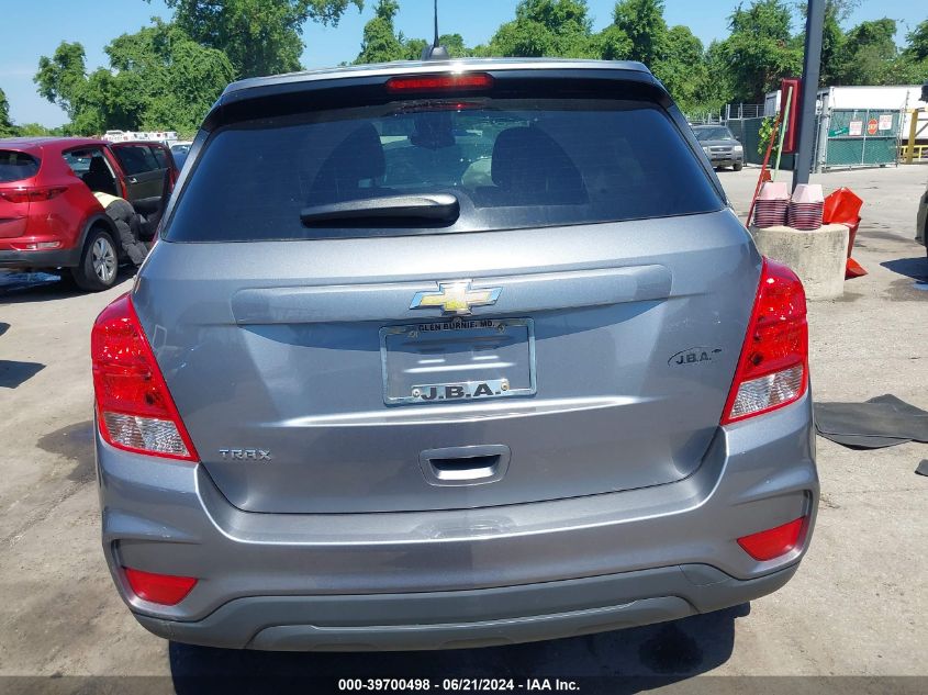 2020 Chevrolet Trax Ls VIN: 3GNCJKSB9LL134296 Lot: 39700498