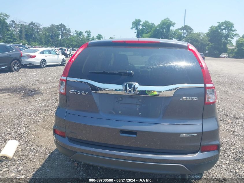 5J6RM4H47GL054425 2016 Honda Cr-V Se