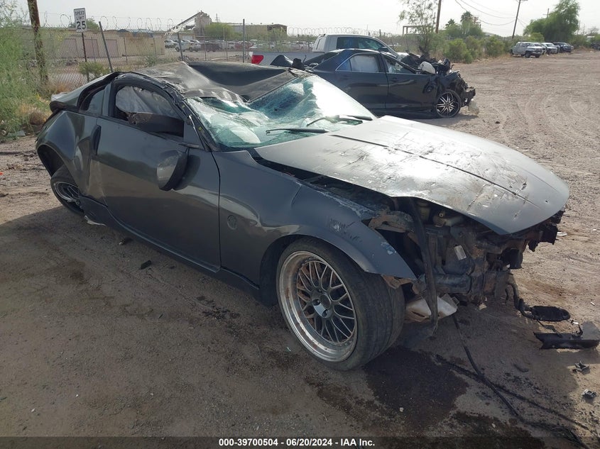 2004 Nissan 350Z Coupe VIN: JN1AZ34E54T051356 Lot: 39700504