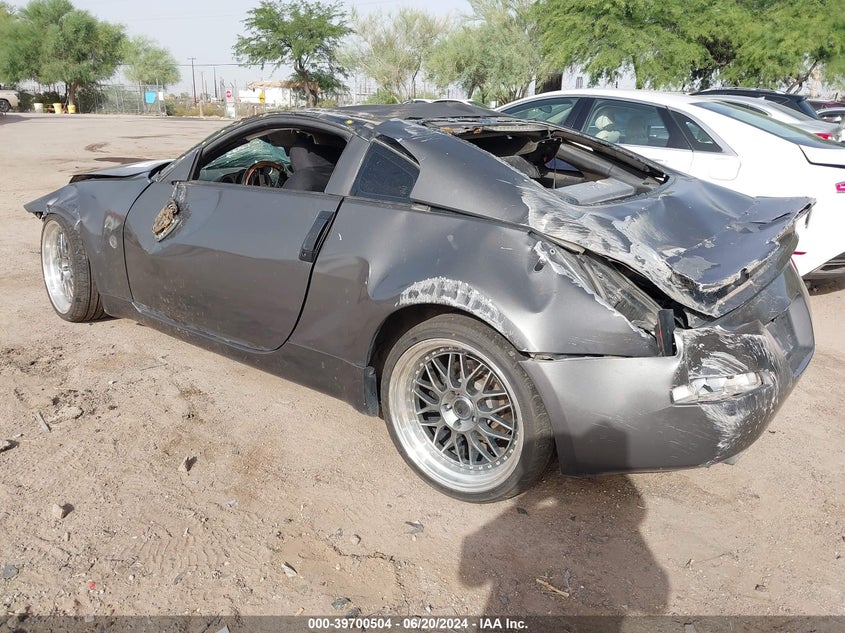 2004 Nissan 350Z Coupe VIN: JN1AZ34E54T051356 Lot: 39700504