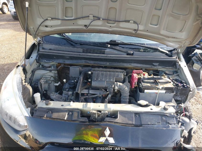 2015 Mitsubishi Mirage Es/Rf VIN: ML32A4HJXFH000434 Lot: 39700535