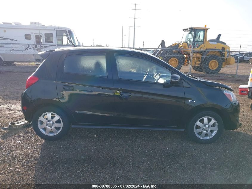 2015 Mitsubishi Mirage Es/Rf VIN: ML32A4HJXFH000434 Lot: 39700535