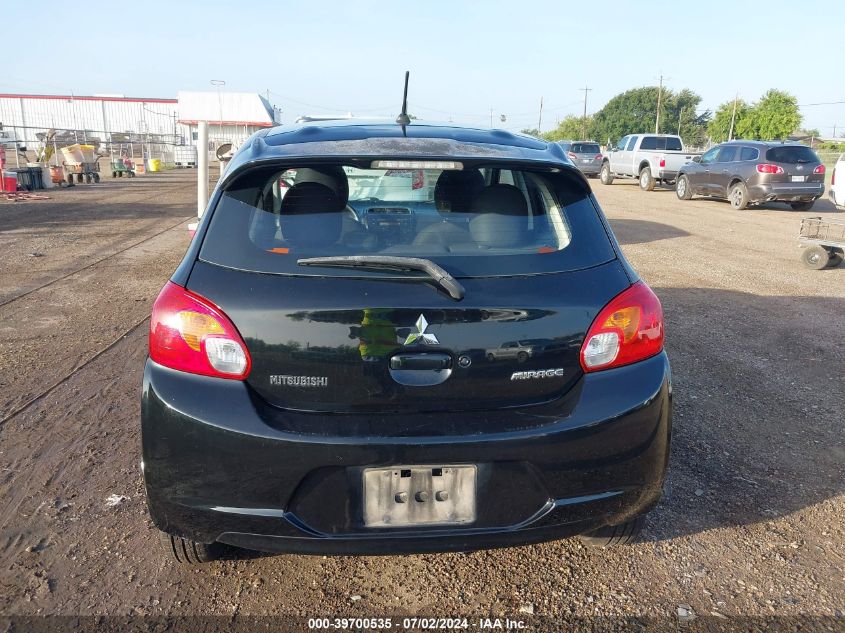 2015 Mitsubishi Mirage Es/Rf VIN: ML32A4HJXFH000434 Lot: 39700535