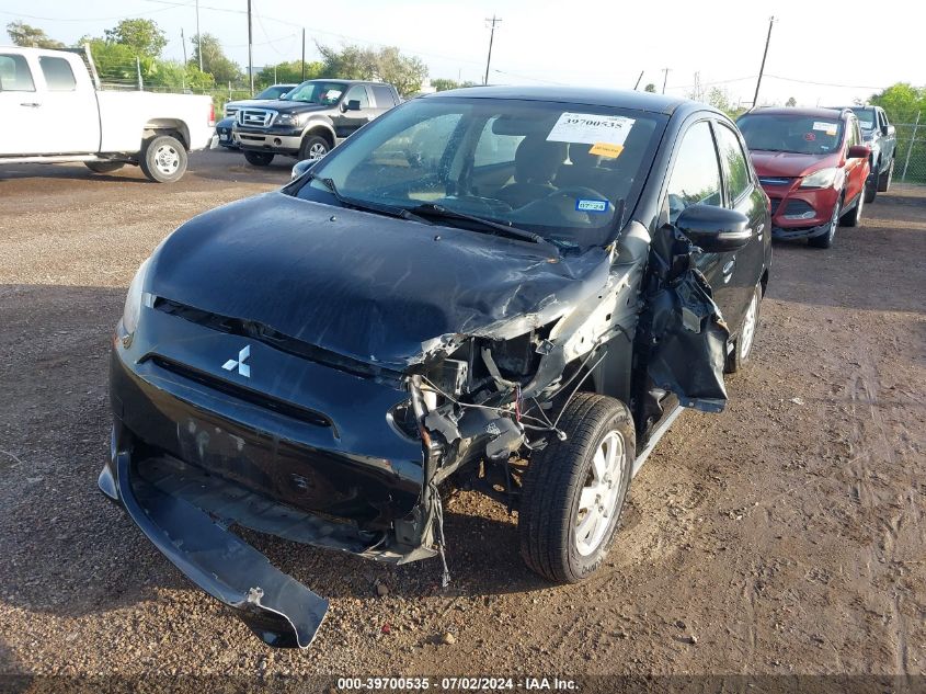 2015 Mitsubishi Mirage Es/Rf VIN: ML32A4HJXFH000434 Lot: 39700535