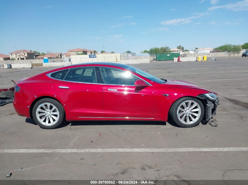 2017 Tesla Model S 100D/60D/75D/90D/P100D VIN: 5YJSA1E20HF186092 Lot: 39700552