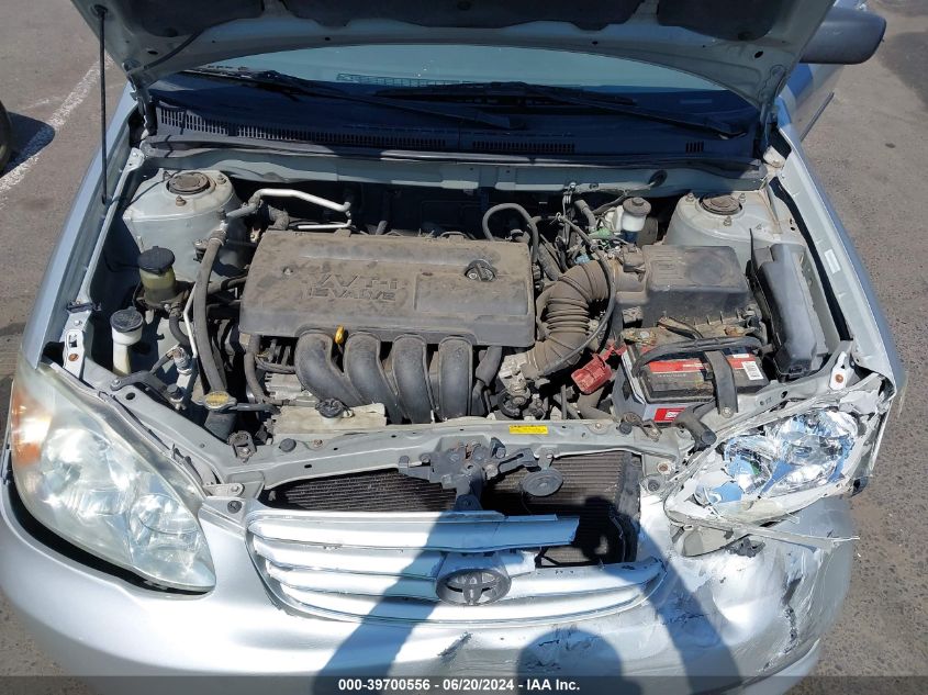 2003 Toyota Corolla Ce/Le/S VIN: 1NXBR32E33Z162660 Lot: 39700556