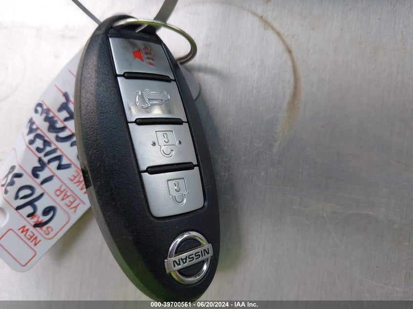 2012 Nissan Murano Le VIN: JN8AZ1MW5CW236051 Lot: 39700561