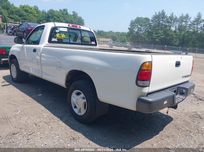 5TBJN32121S155251 2001 Toyota Tundra