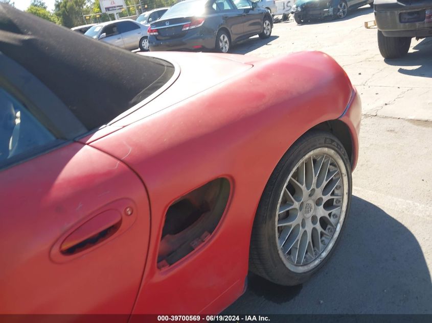 WP0CA2989XU623893 1999 Porsche Boxster