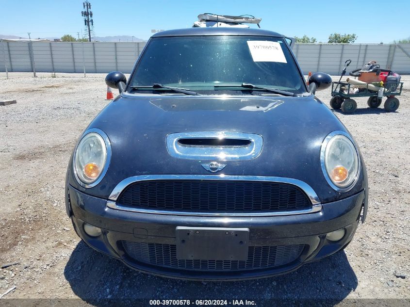 2009 Mini Cooper S VIN: WMWMF73519TW83108 Lot: 39700578