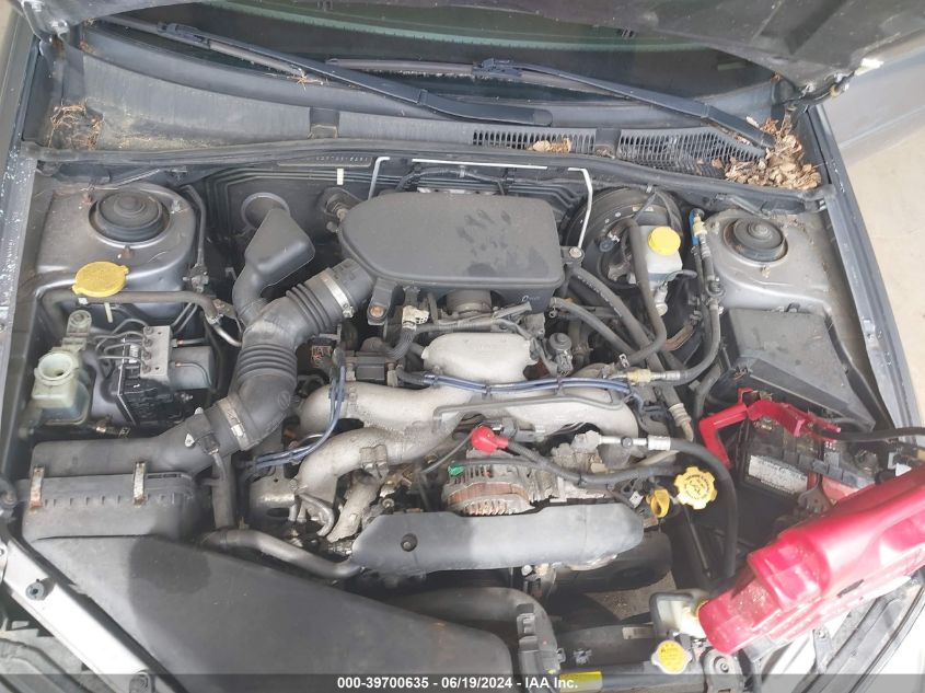 2009 Subaru Legacy 2.5I VIN: 4S3BL616297231525 Lot: 39700635