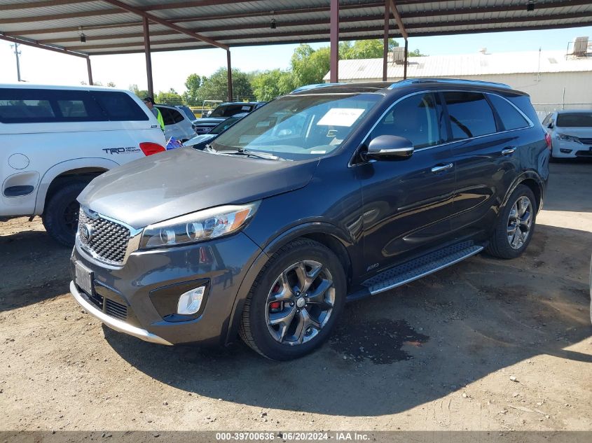 2017 Kia Sorento Sx/Sx Limited VIN: 5XYPKDA56HG209338 Lot: 39700636