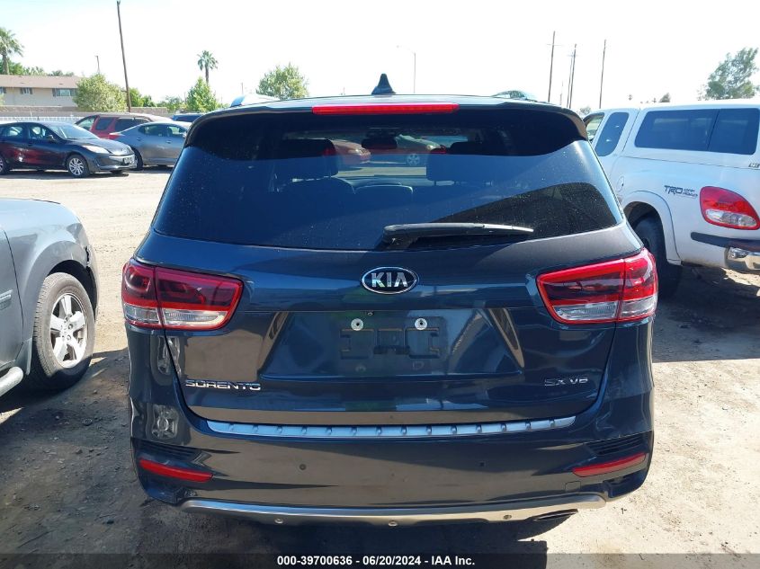 2017 Kia Sorento Sx/Sx Limited VIN: 5XYPKDA56HG209338 Lot: 39700636