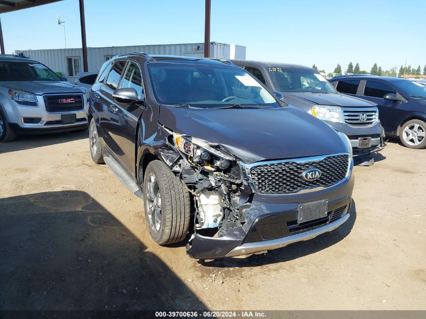 2017 KIA SORENTO SX/SX LIMITED - 5XYPKDA56HG209338