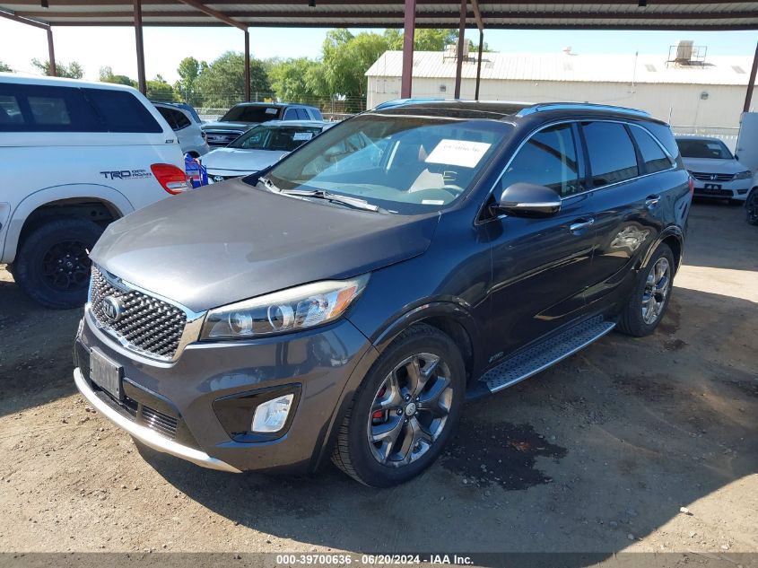 2017 Kia Sorento Sx/Sx Limited VIN: 5XYPKDA56HG209338 Lot: 39700636