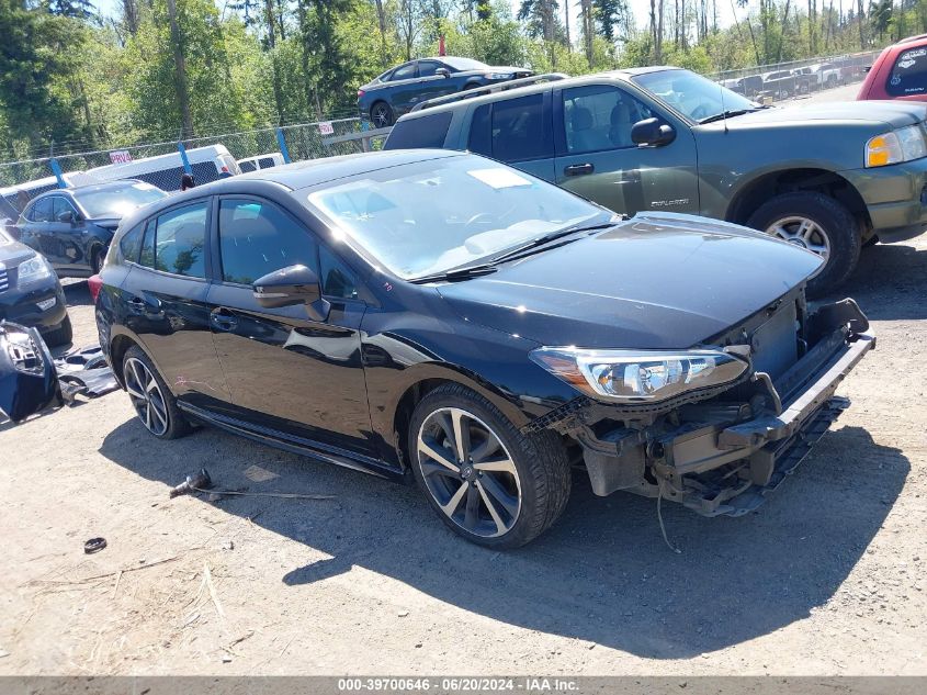 2023 Subaru Impreza Sport 5-Door VIN: 4S3GTAM63P3709492 Lot: 39700646