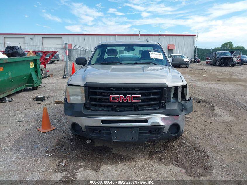 2009 GMC Sierra 1500 Work Truck VIN: 1GTEC14X29Z111510 Lot: 39700648