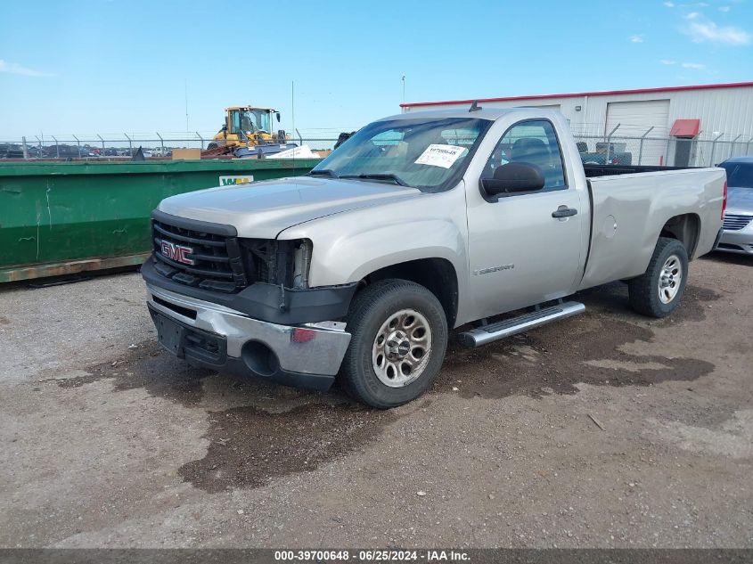 2009 GMC Sierra 1500 Work Truck VIN: 1GTEC14X29Z111510 Lot: 39700648