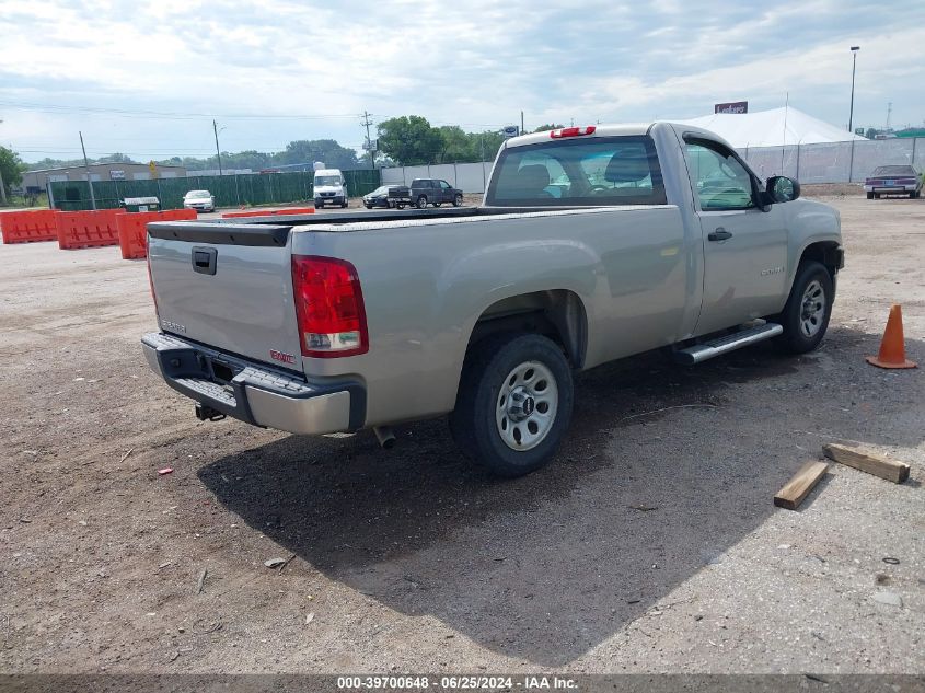 2009 GMC Sierra 1500 Work Truck VIN: 1GTEC14X29Z111510 Lot: 39700648