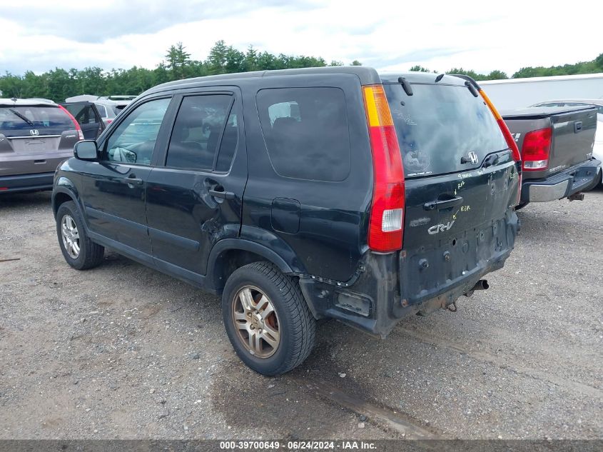 2004 Honda Cr-V Ex VIN: SHSRD78884U203507 Lot: 39700649