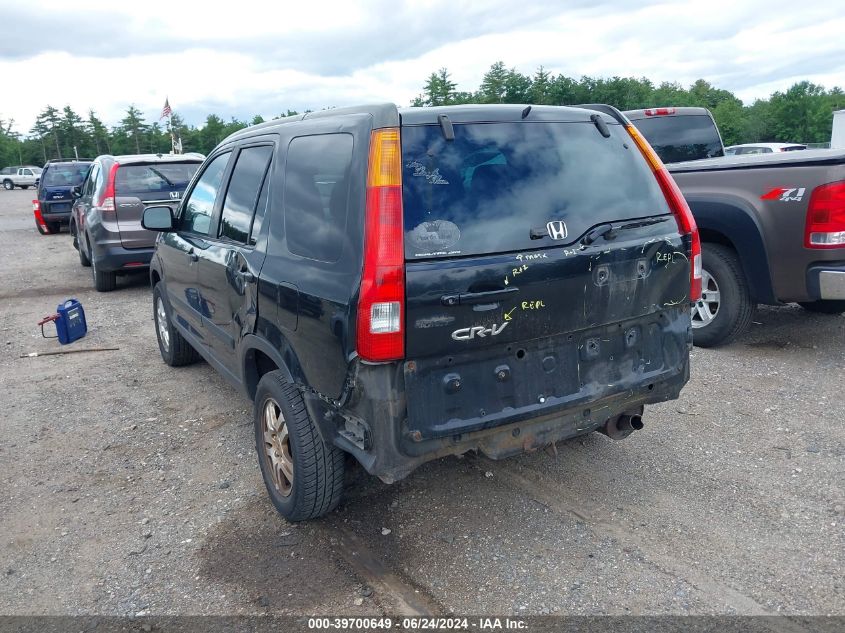 2004 Honda Cr-V Ex VIN: SHSRD78884U203507 Lot: 39700649