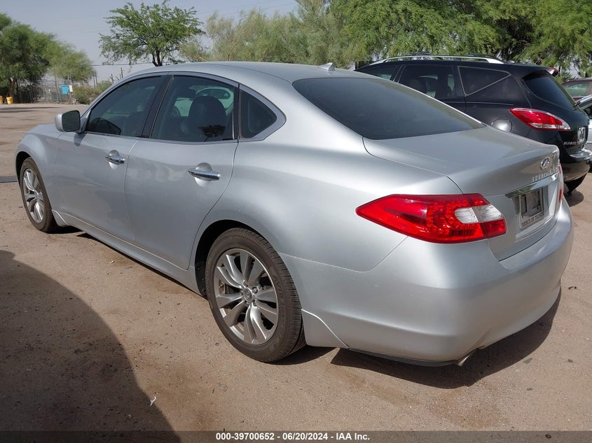2012 Infiniti M37 VIN: JN1BY1AP0CM332734 Lot: 39700652