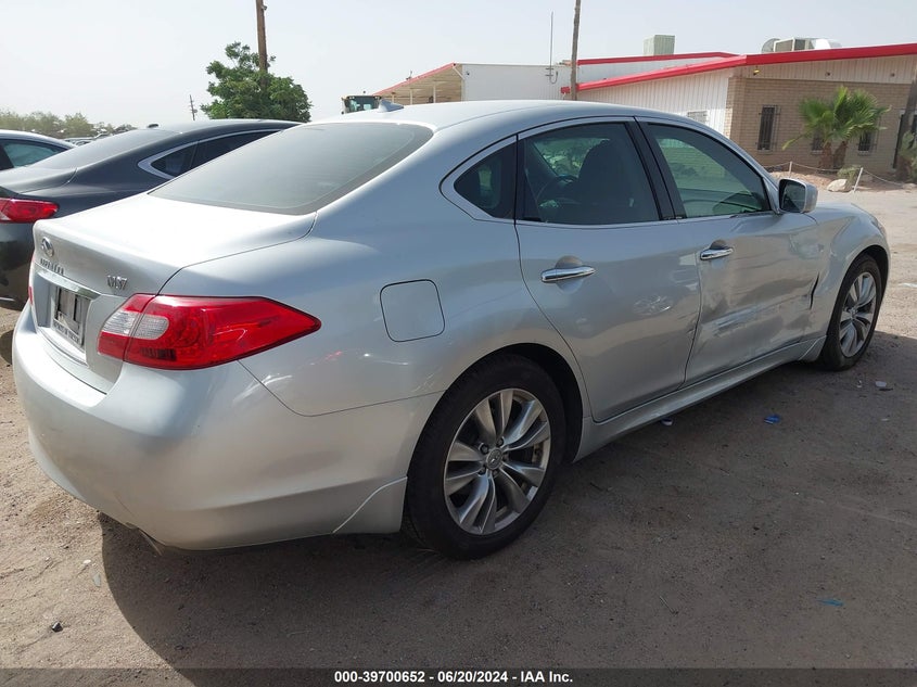 2012 Infiniti M37 VIN: JN1BY1AP0CM332734 Lot: 39700652