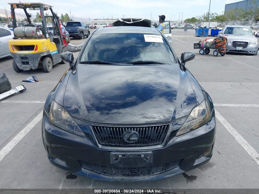 2010 Lexus Is 250 VIN: JTHBF5C2XA5121848 Lot: 39700654