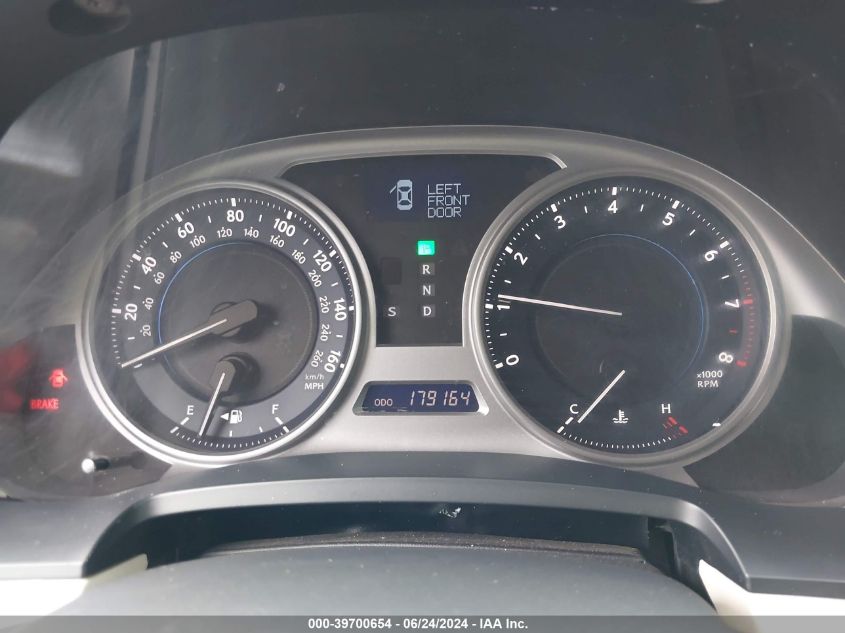 2010 Lexus Is 250 VIN: JTHBF5C2XA5121848 Lot: 39700654