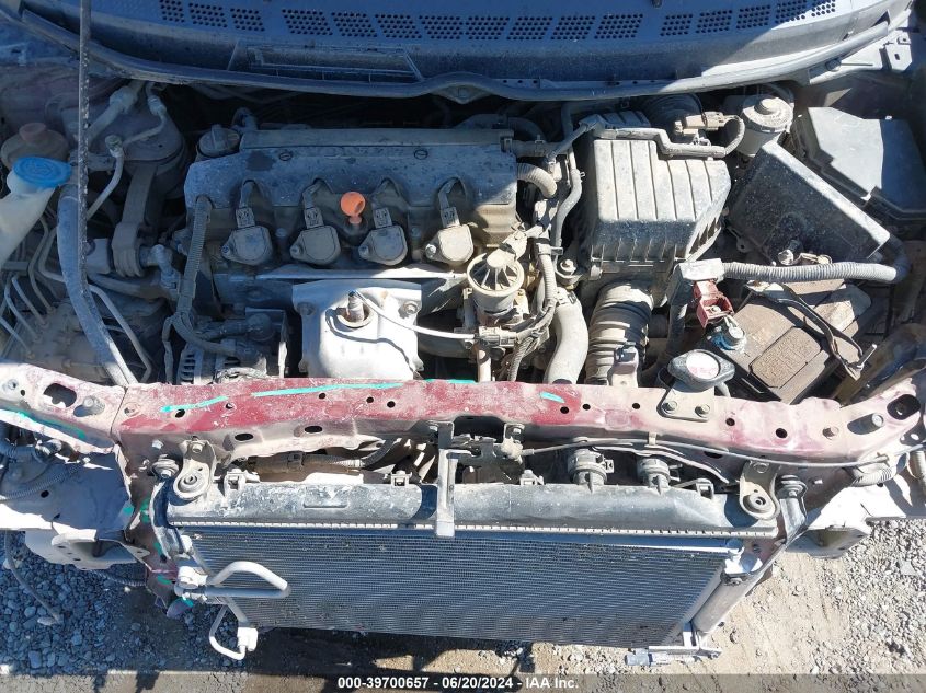 2008 Honda Civic Ex-L VIN: 2HGFA16908H509405 Lot: 39700657