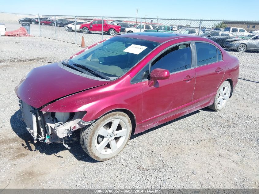 2008 Honda Civic Ex-L VIN: 2HGFA16908H509405 Lot: 39700657