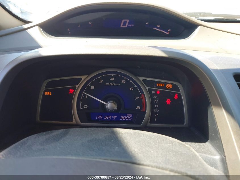 2008 Honda Civic Ex-L VIN: 2HGFA16908H509405 Lot: 39700657