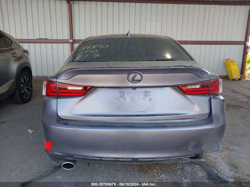 2016 Lexus Is 200T VIN: JTHBA1D22G5029390 Lot: 39700679