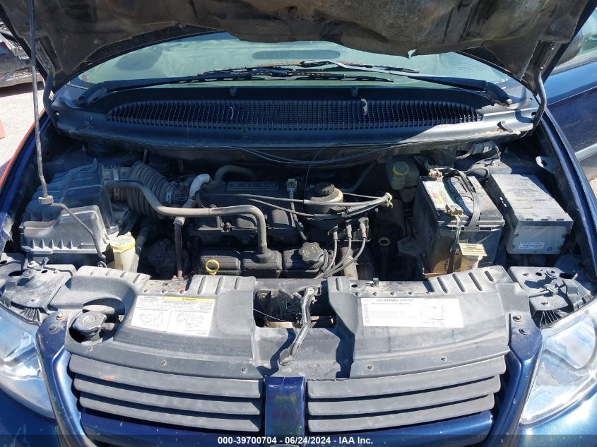 2005 Dodge Grand Caravan Se VIN: 1D4GP24R75B142116 Lot: 39700704