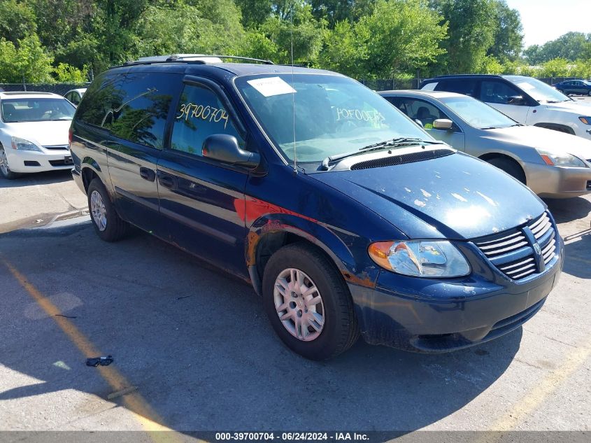 2005 Dodge Grand Caravan Se VIN: 1D4GP24R75B142116 Lot: 39700704