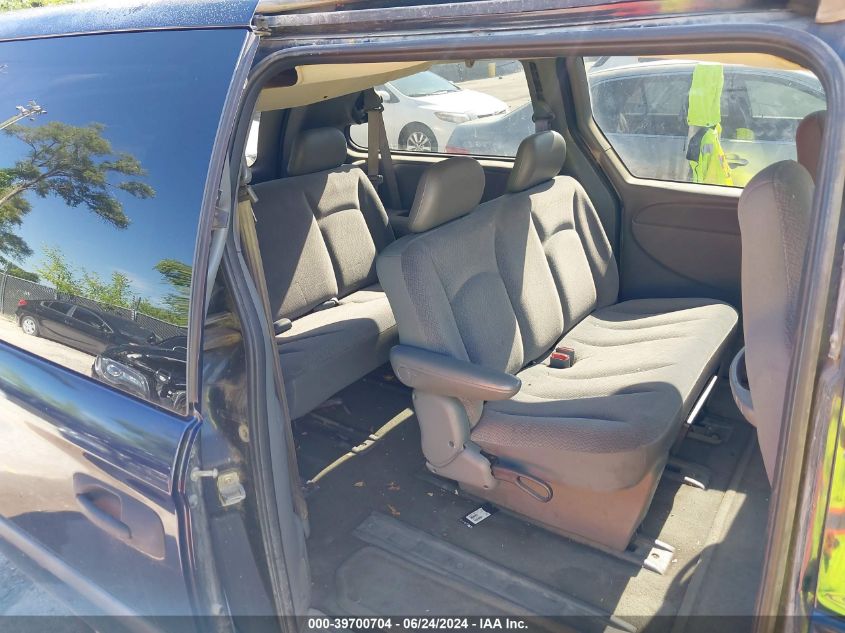 2005 Dodge Grand Caravan Se VIN: 1D4GP24R75B142116 Lot: 39700704