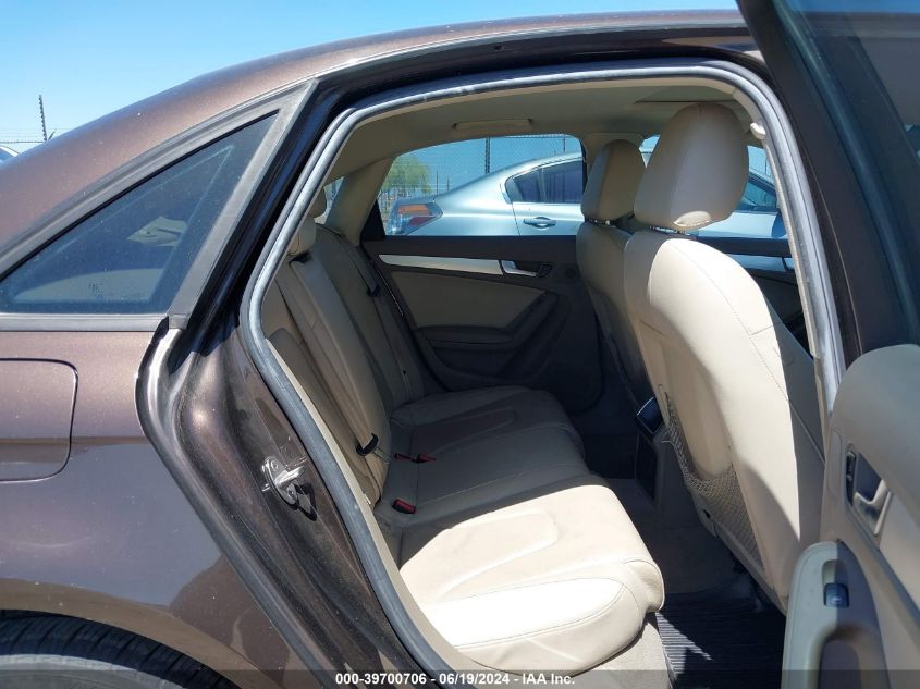 2011 Audi A4 2.0T Premium VIN: WAUDFAFL2BN028618 Lot: 39700706