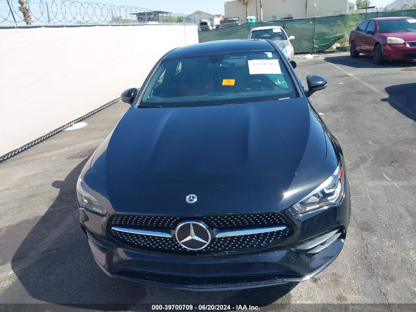 2023 Mercedes-Benz Cla 250 Coupe VIN: W1K5J4GB6PN338698 Lot: 39700709