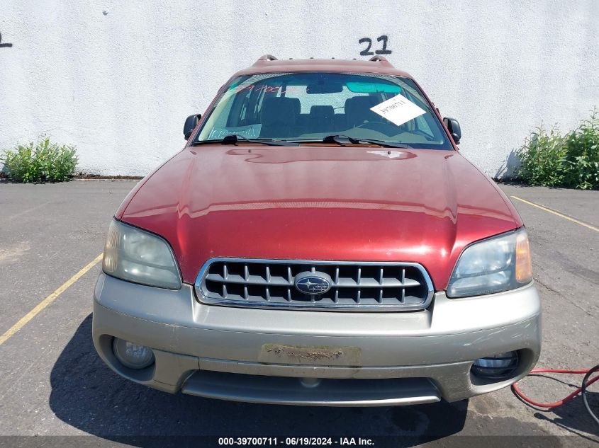2003 Subaru Outback VIN: 4S3BH675337602571 Lot: 39700711
