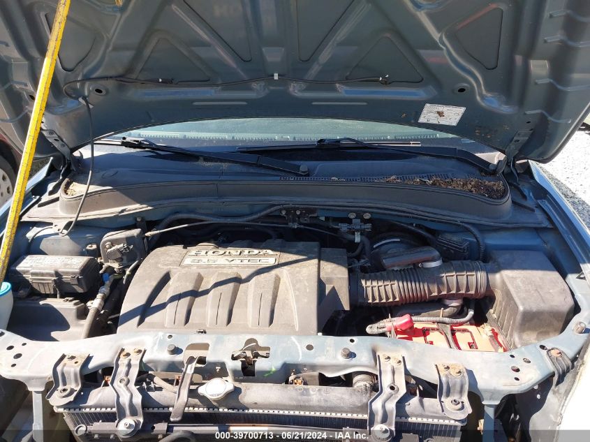 2005 Honda Pilot Ex-L VIN: 2HKYF18595H519579 Lot: 39700713